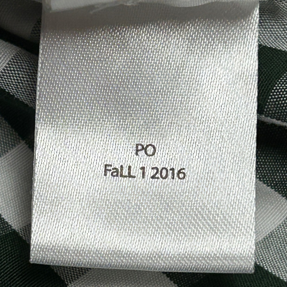 Untuckit Button Down Shirt Mens XXL Green White Gingham Preppy Classic Casual - Picture 12 of 13